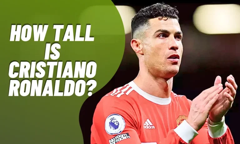 How tall is Cristiano Ronaldo?