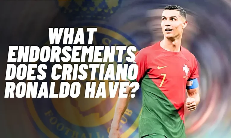What endorsements does Cristiano Ronaldo have?