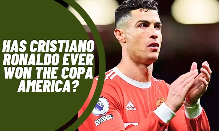 Has Cristiano Ronaldo ever won the Copa America?